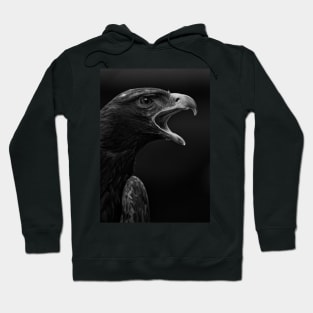 Golden Eagle Portrait Hoodie